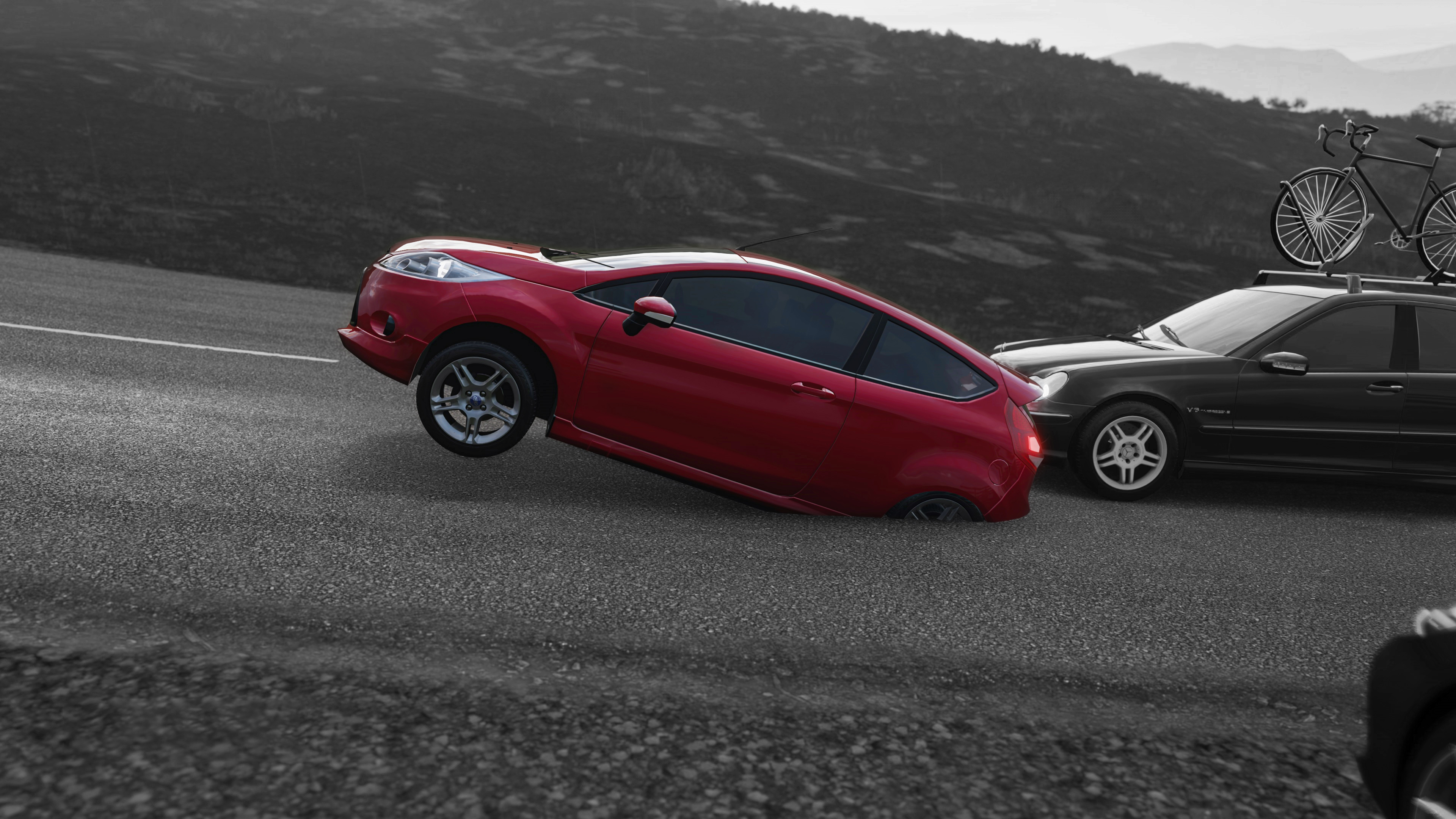 Forza Horizon 4 Ford Focus ST 2012 road glitch